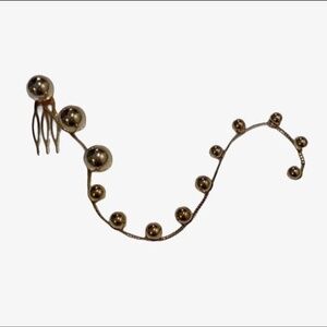 Gold Bead Spine Comb